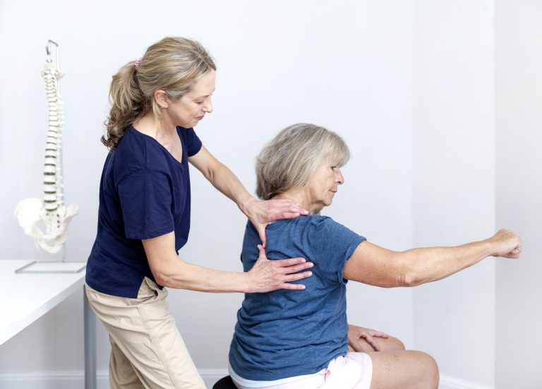 Osteopath Alison Durant photographed at her house and space in North West London. © Demelza Lightfoot Photography 07544863946 demelzalightfootphotography@gmail.com